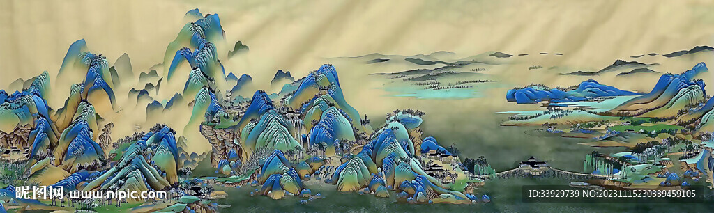 千里江山图