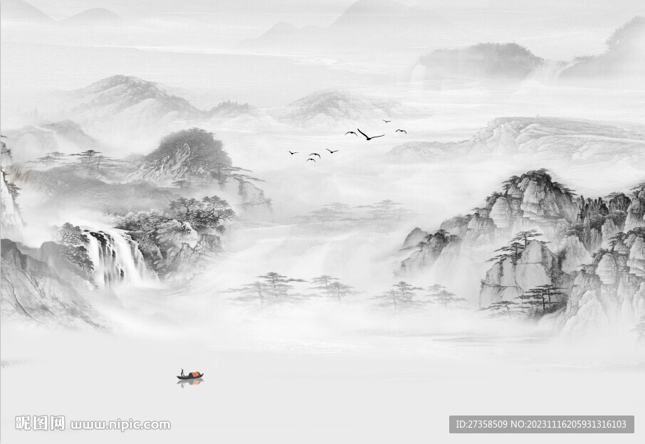 水墨山水