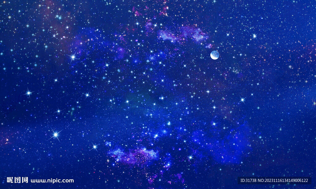蓝色星空吊顶