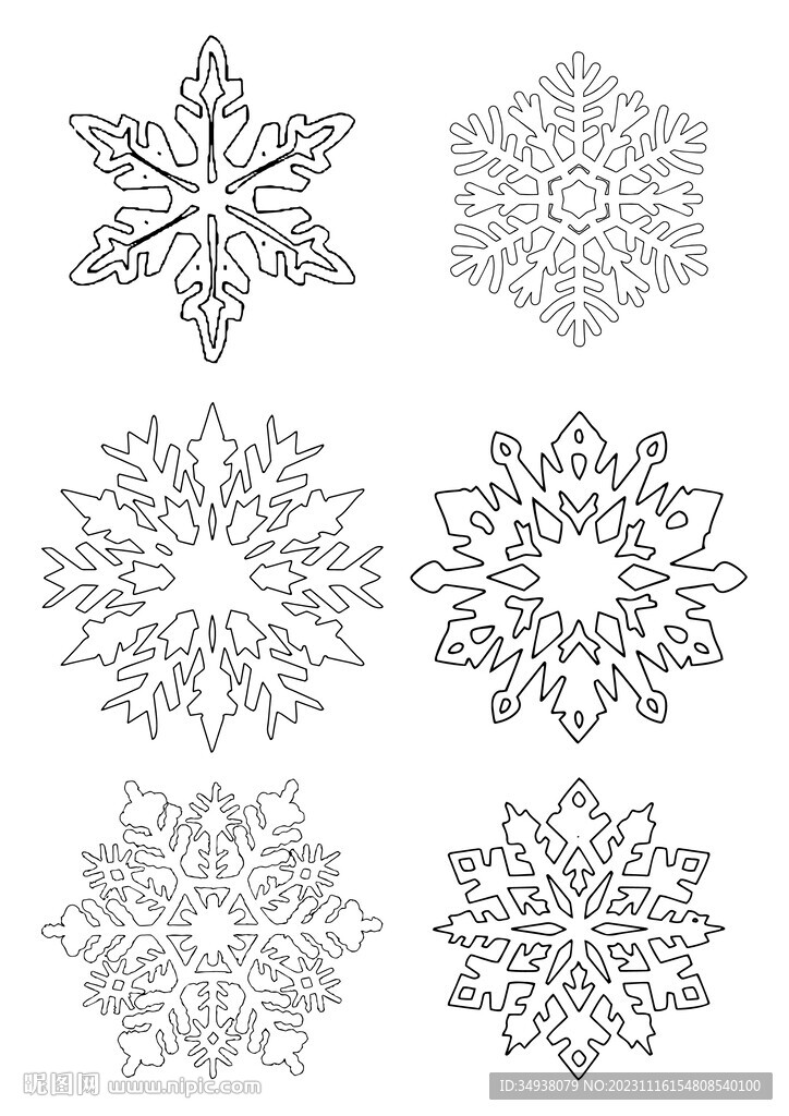 雪花素材
