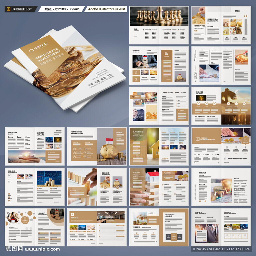 投资宣传册