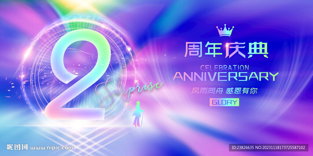 2周年