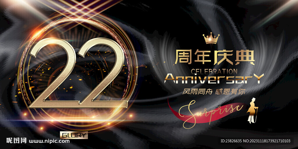 22周年