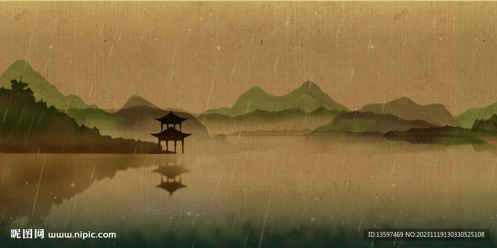 国风山水