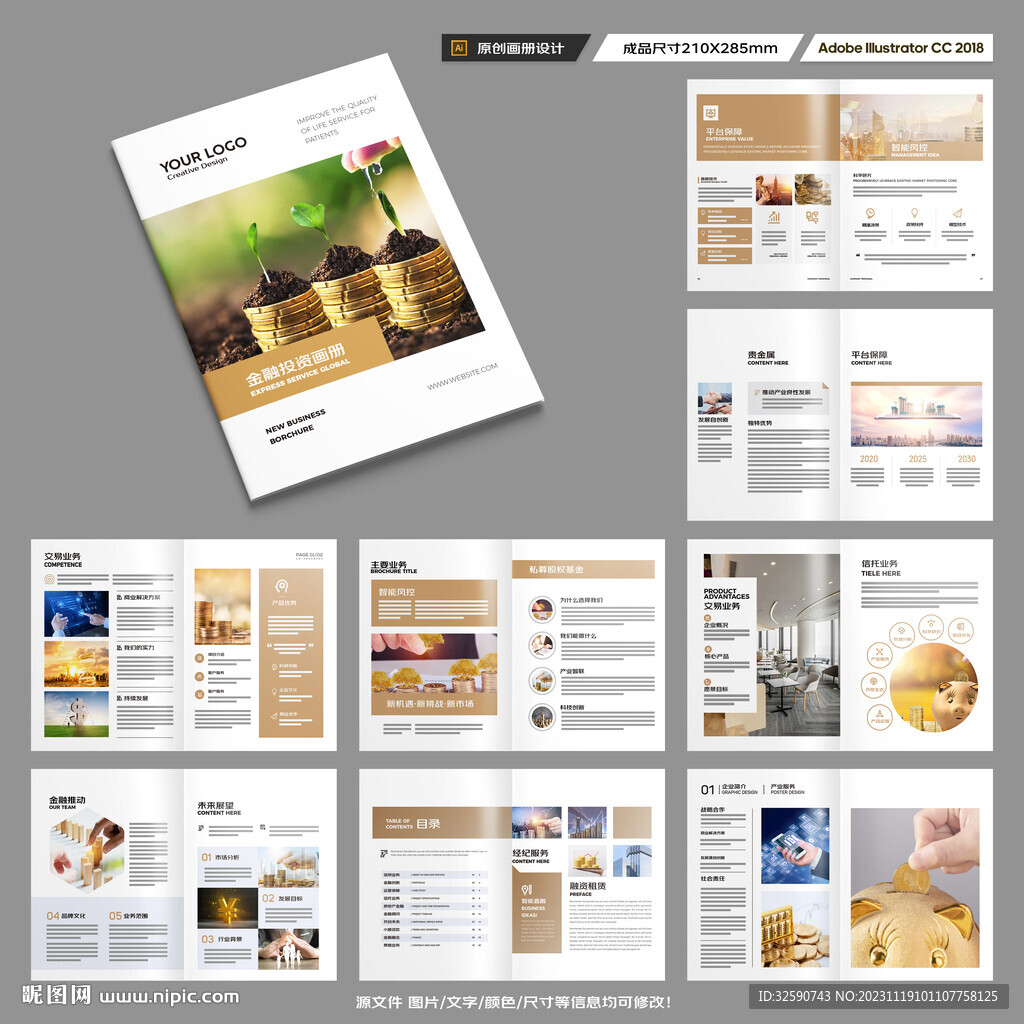投资宣传册