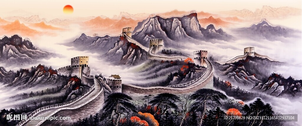 长城国画