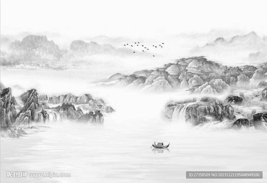 水墨山水