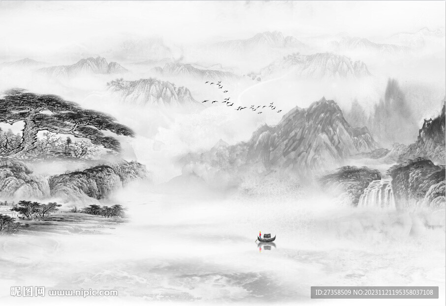 新中式山水