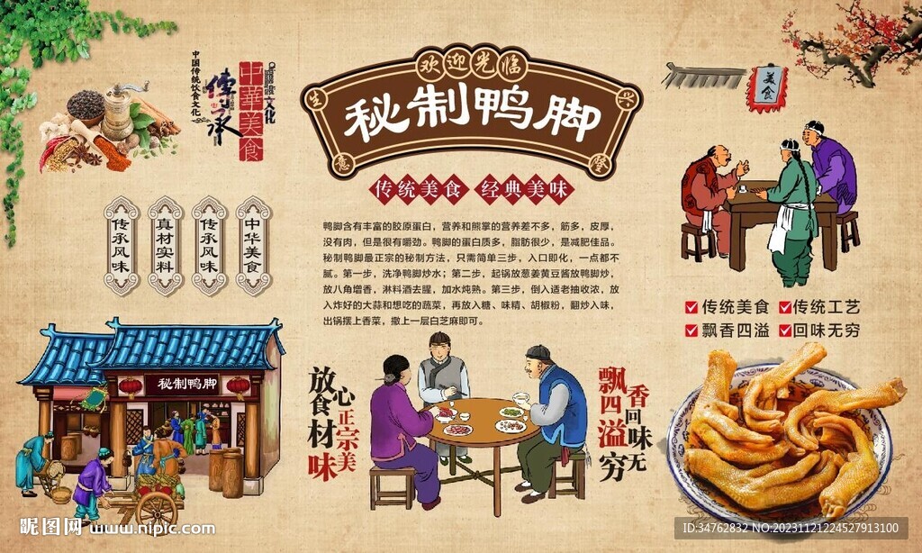 秘制鸭脚