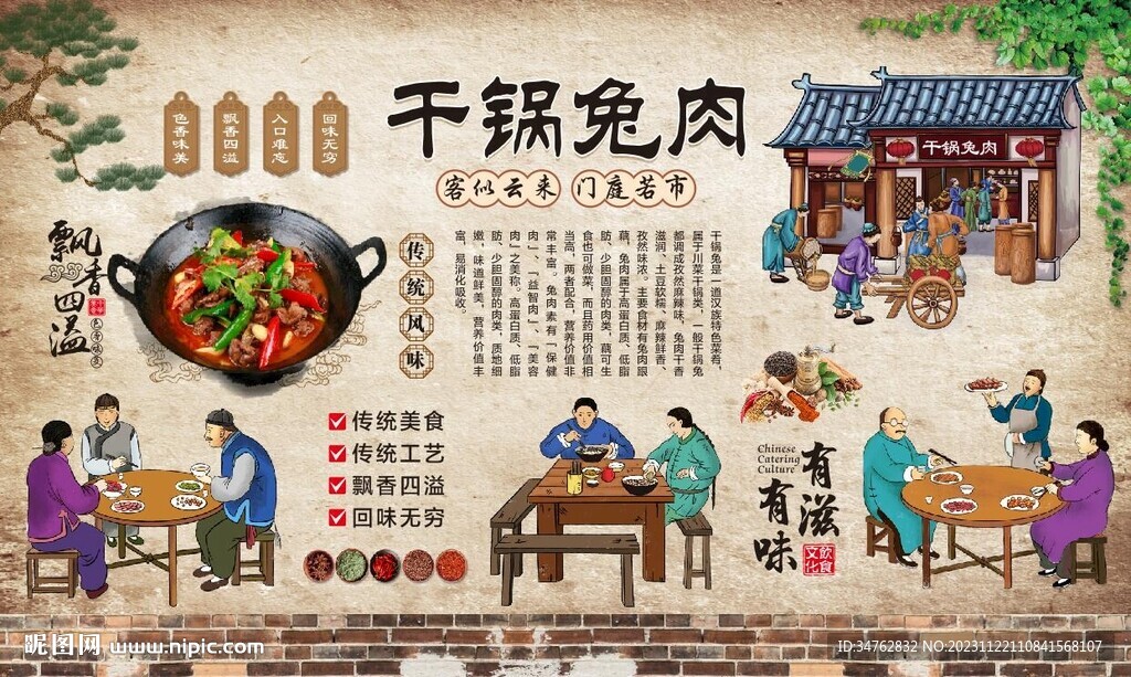 干锅兔肉