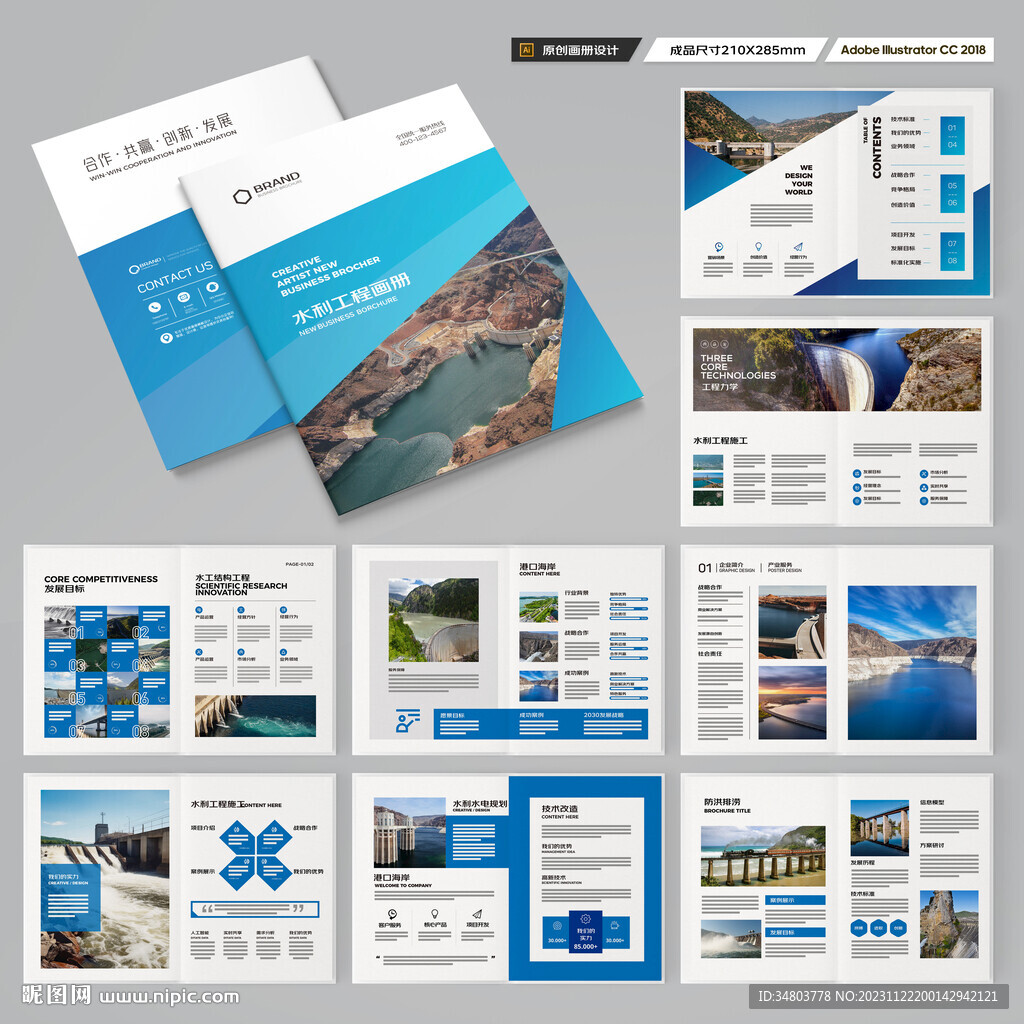 大坝宣传册 