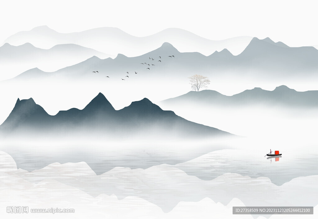 水墨山水