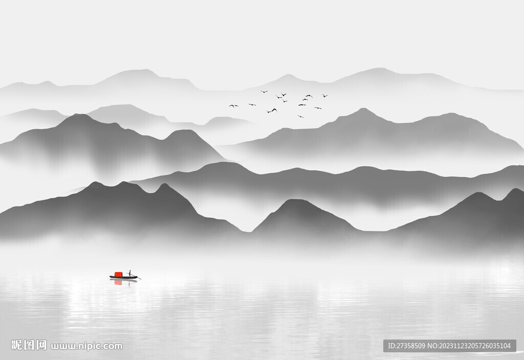 水墨山水