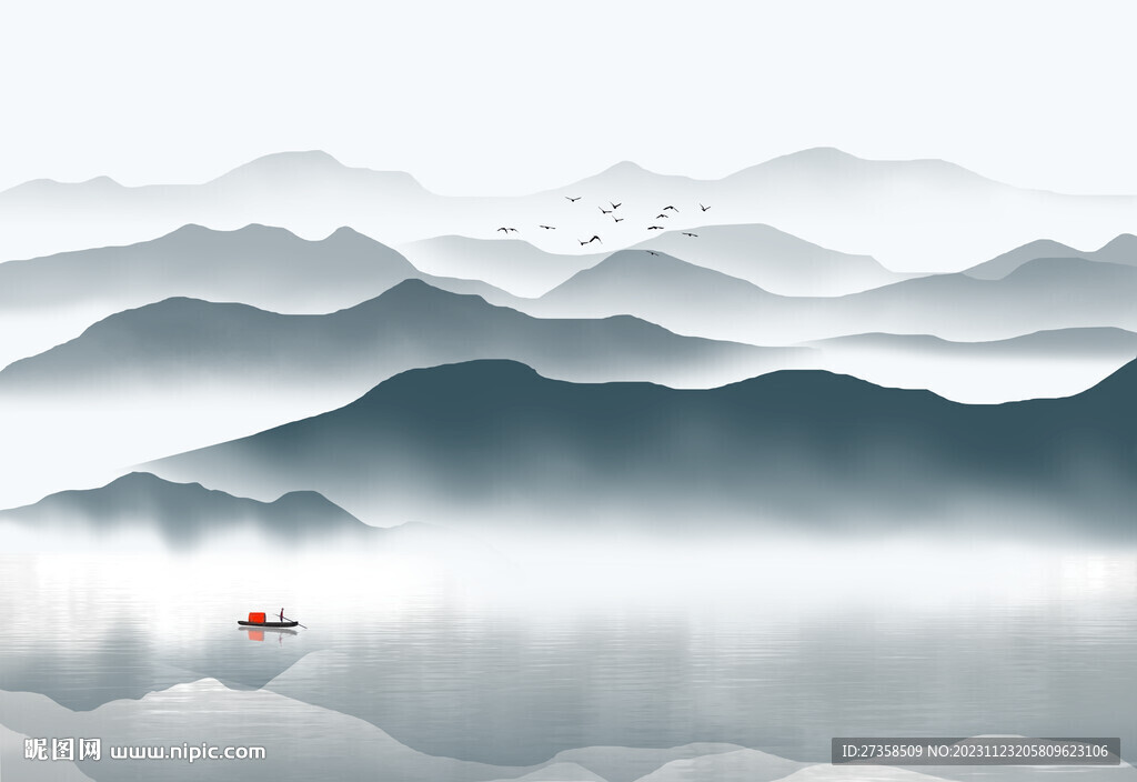 水墨山水