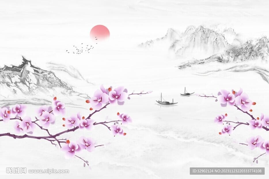 禅意花鸟