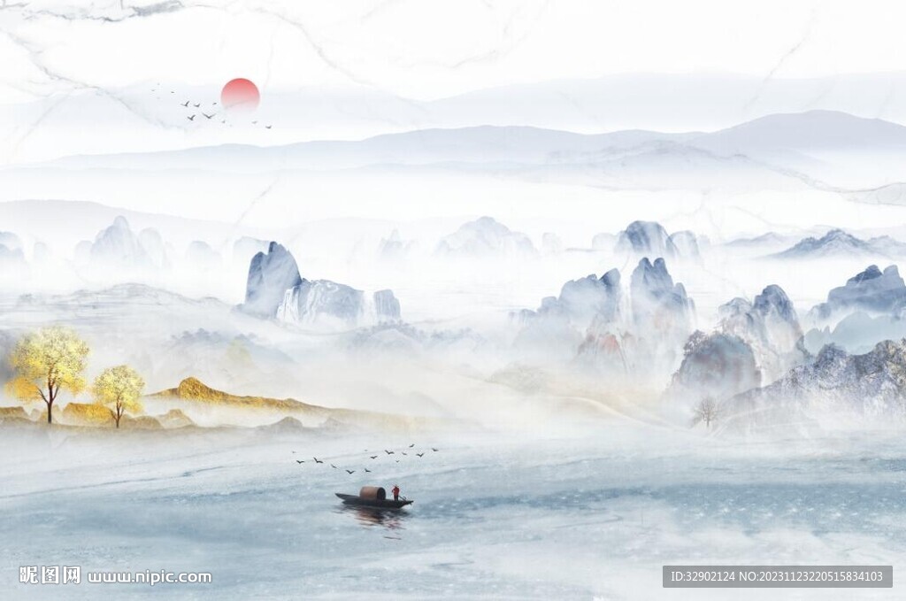 新中式远山