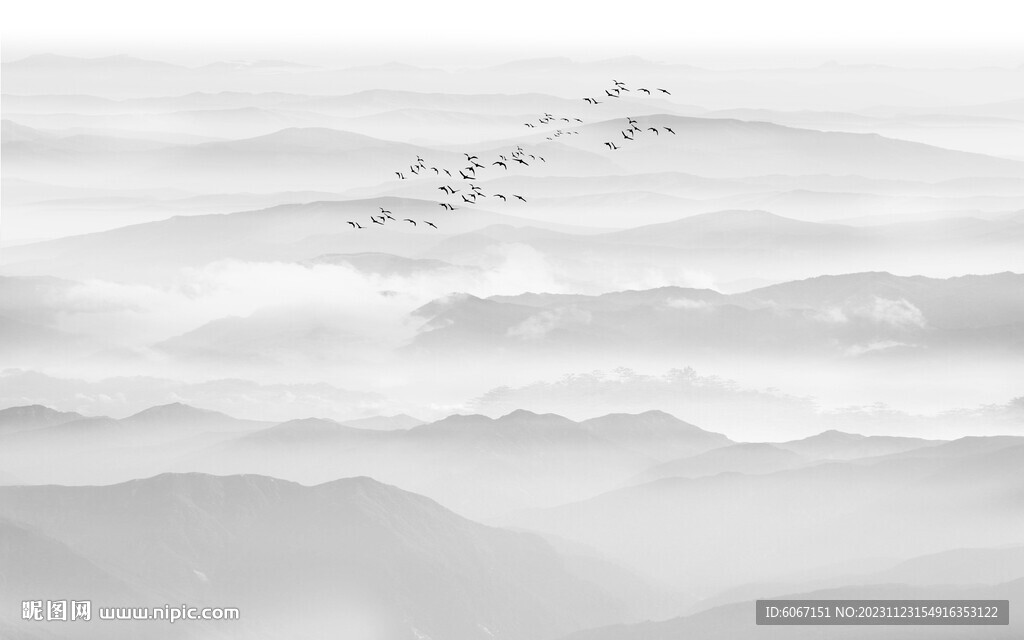 意境山水图