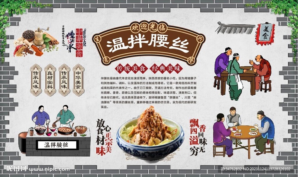 温拌腰丝 