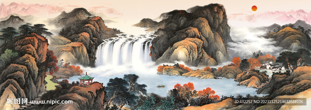山水画