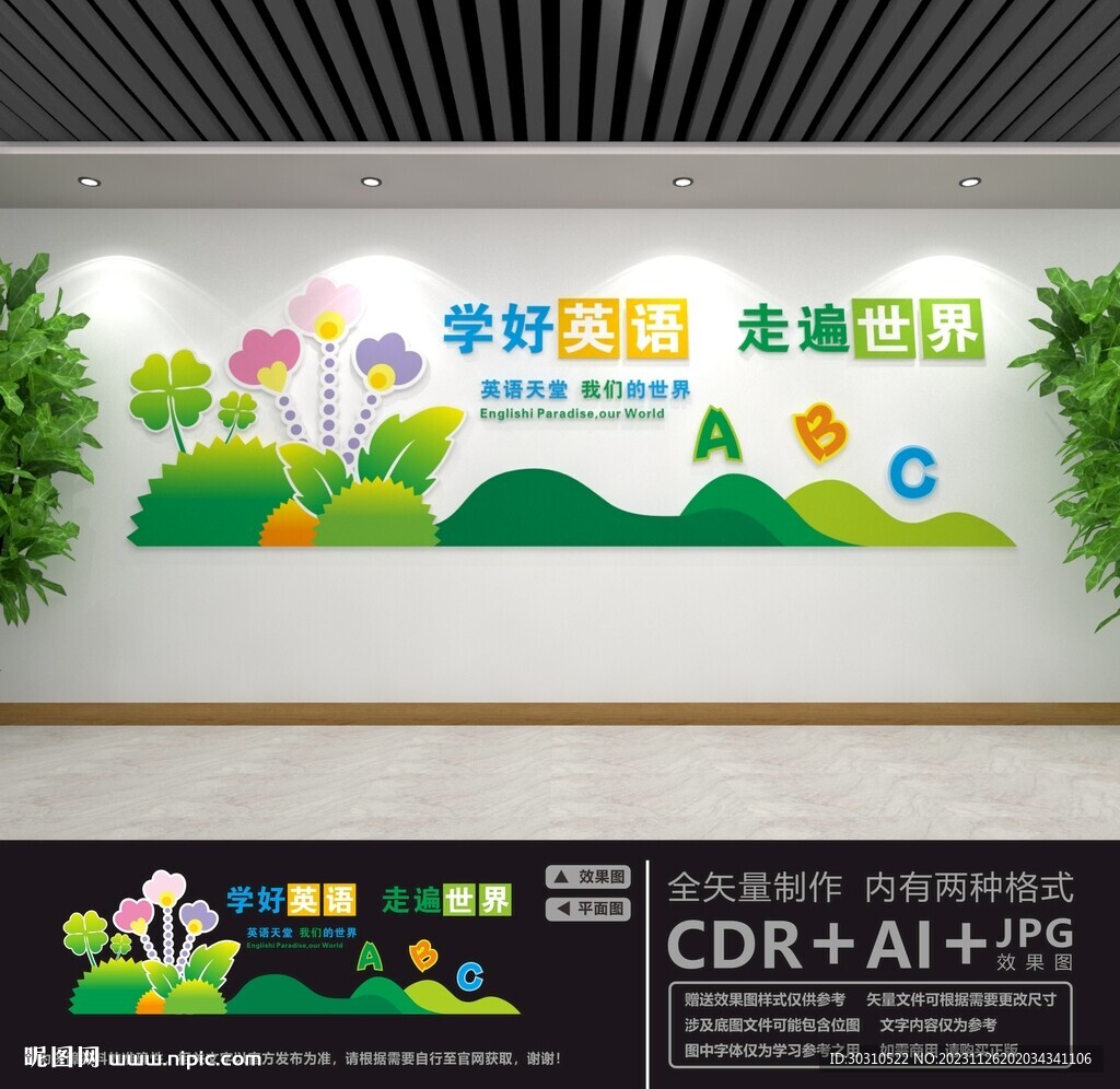 英语文化墙