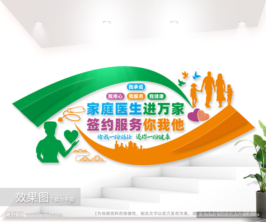 家庭医生文化墙图片
