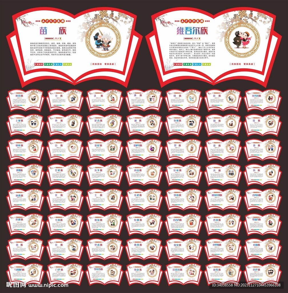 56个民族