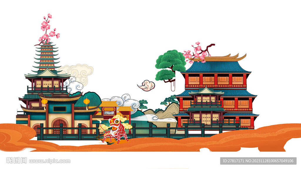 古楼图