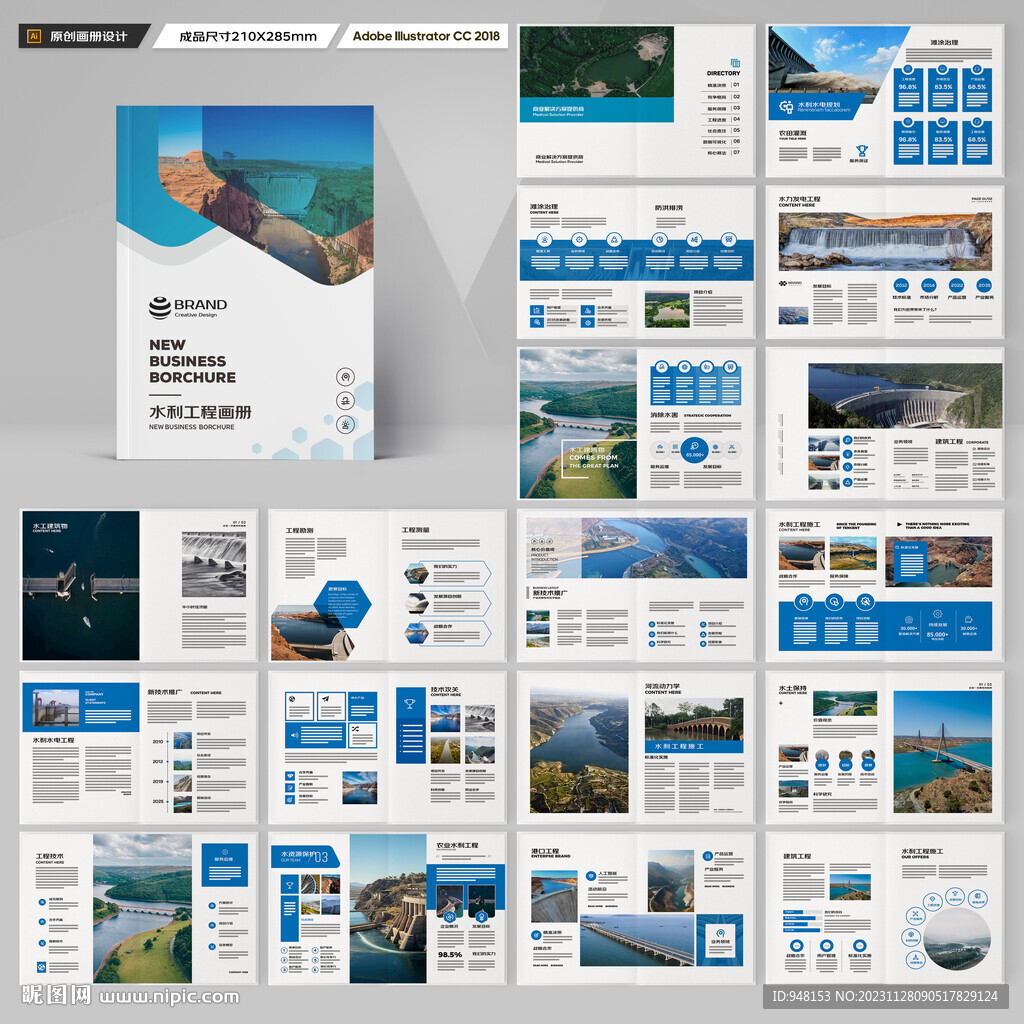 大坝宣传册 