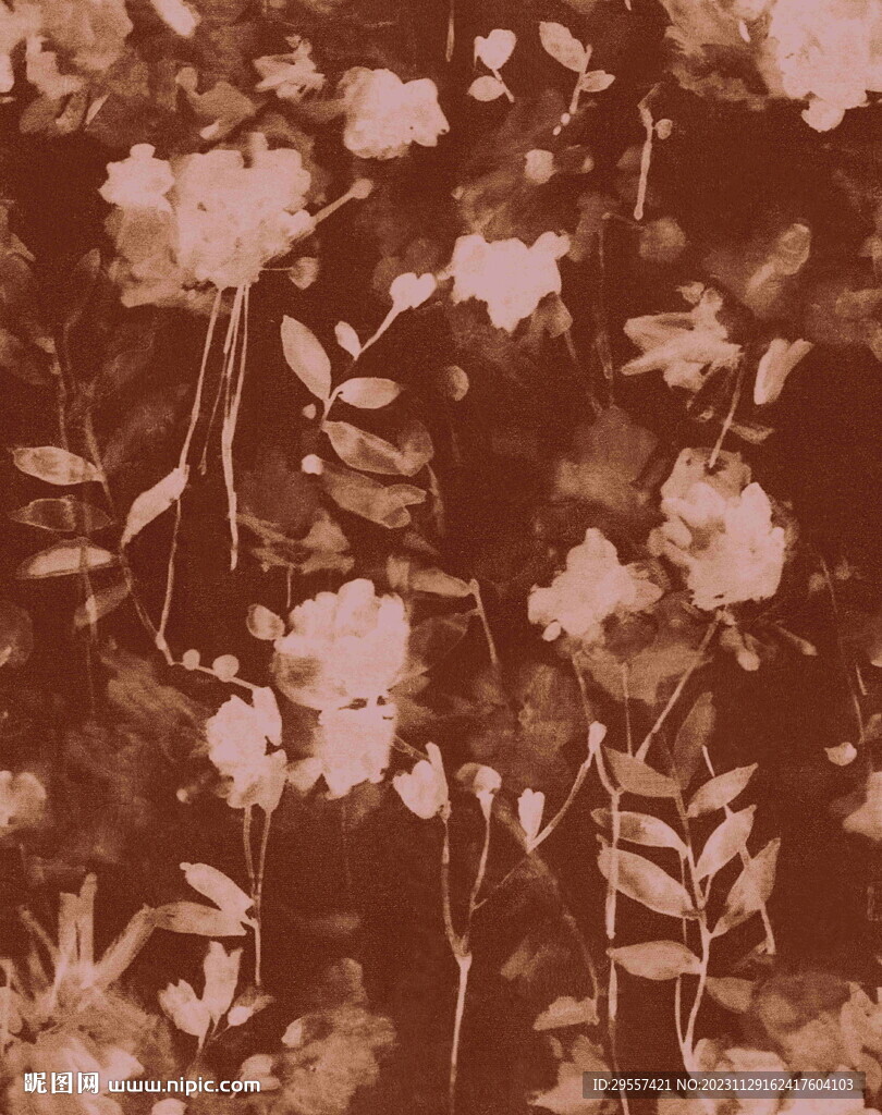 扎染花