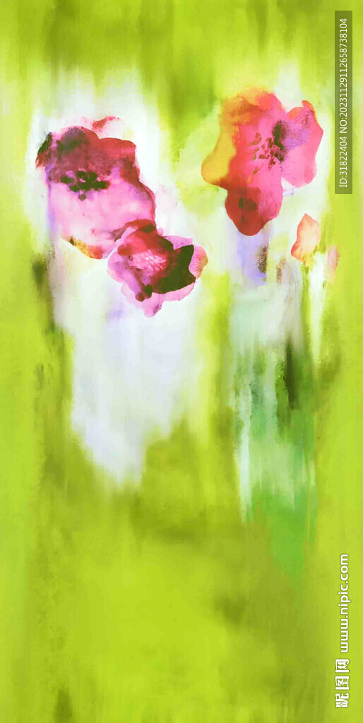 手绘花