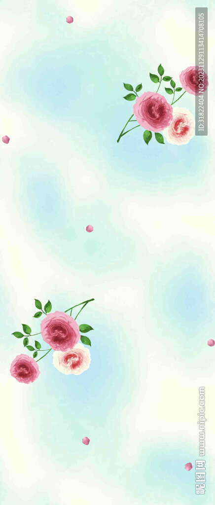 手绘花