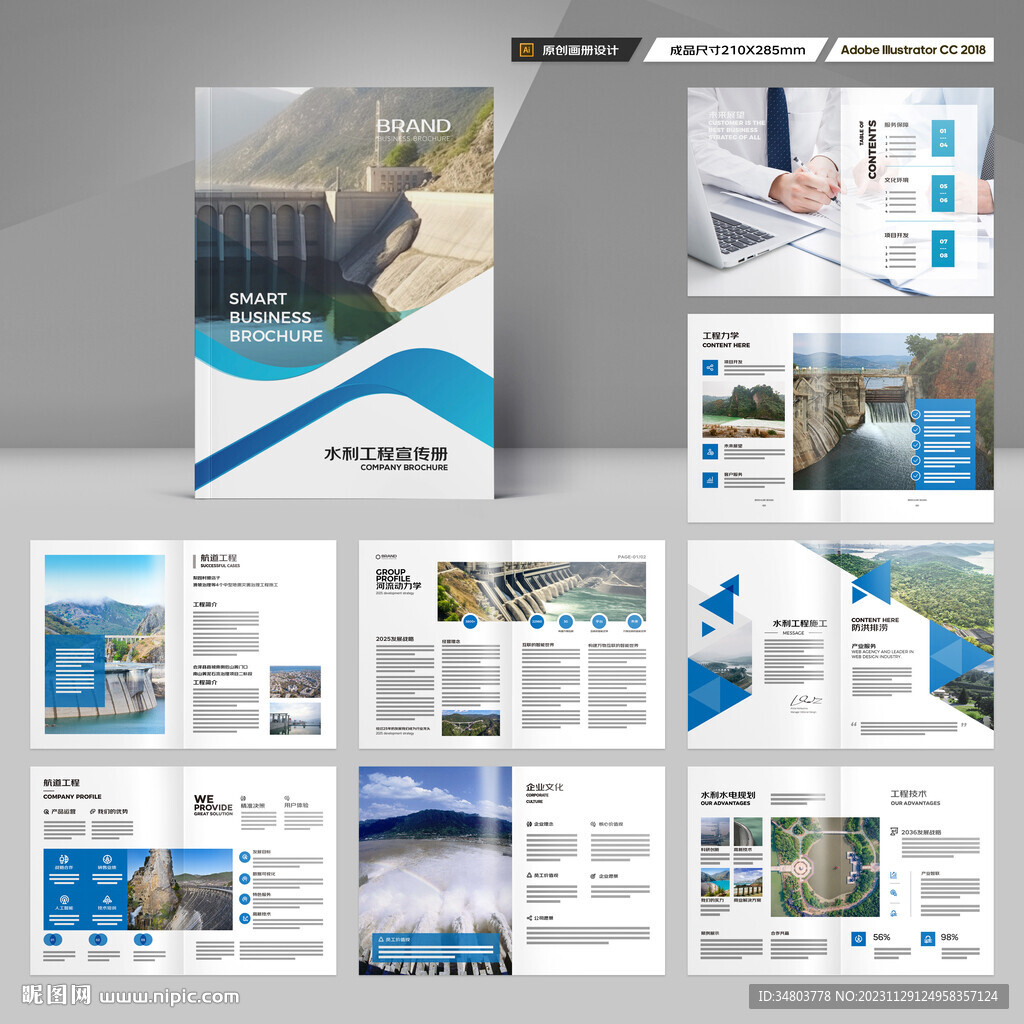 大坝宣传册 