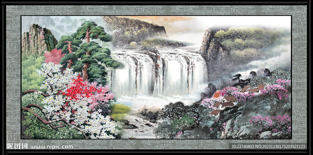 风景画 