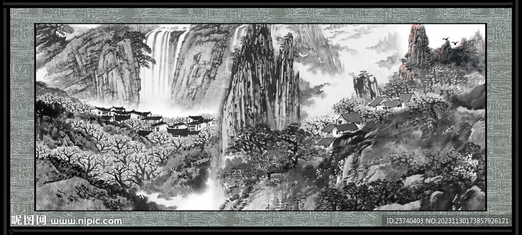 风景画 