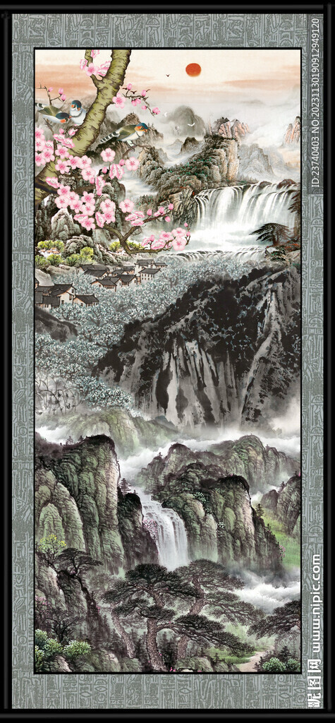 瀑布 