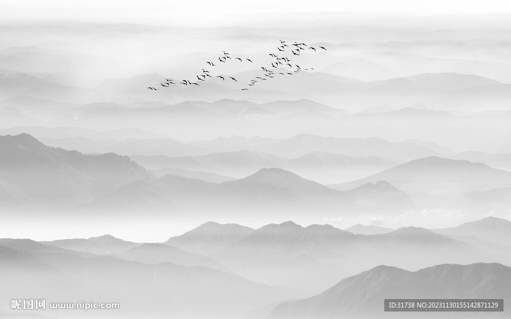 水墨画