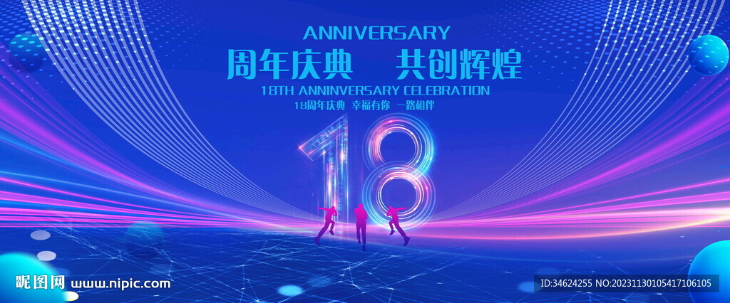 18周年