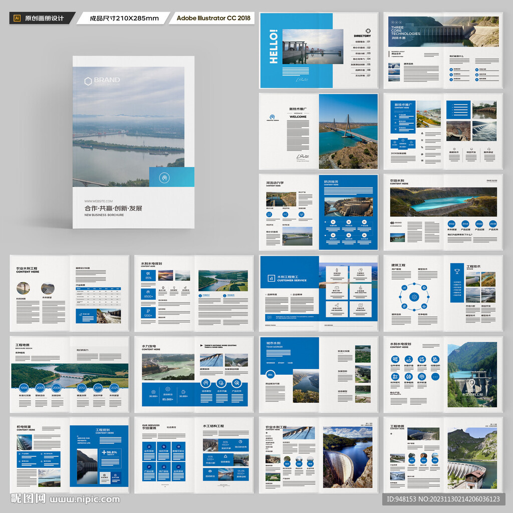 大坝宣传册 