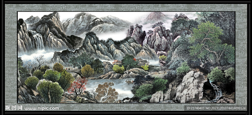 泰山风光 