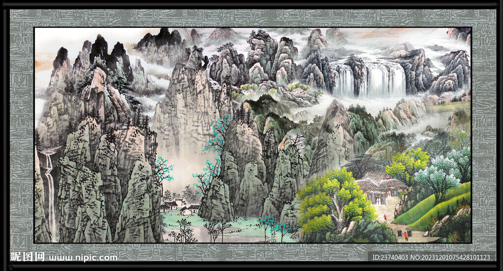 泰山风光 