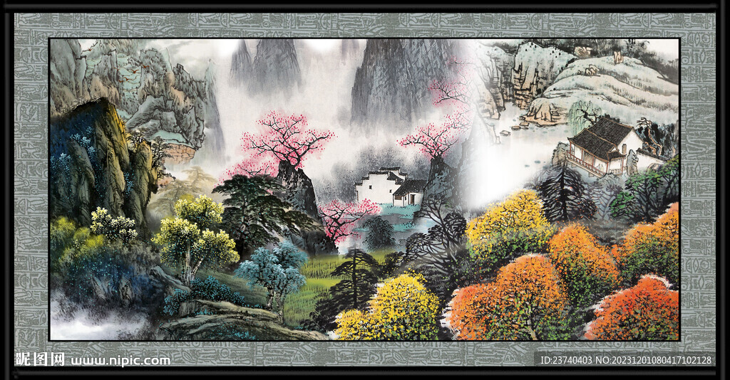 泰山风光 