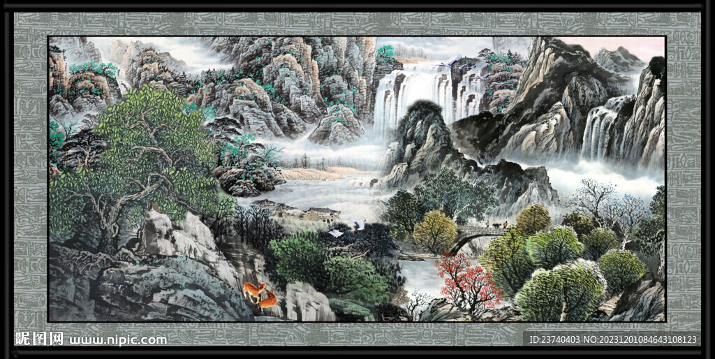 泰山风光 