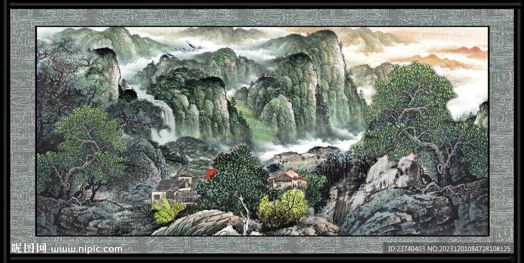 泰山风光 