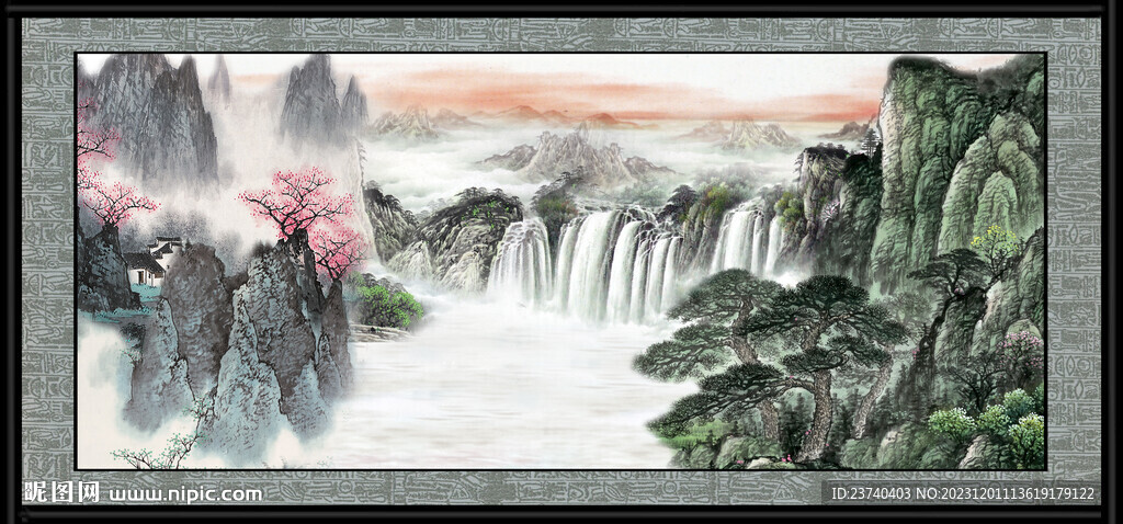 山水画 