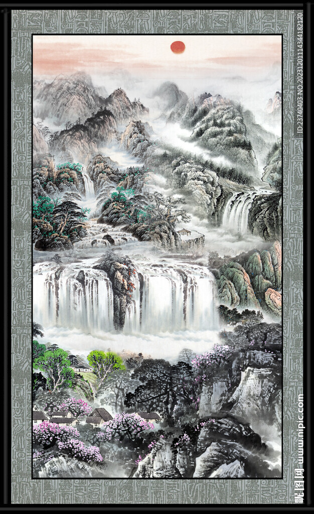 山水画 