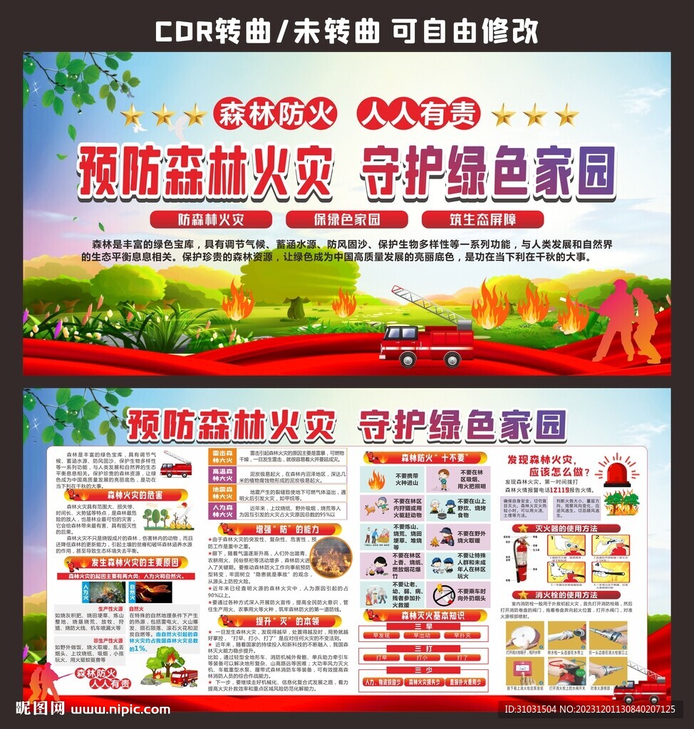 预防森林火灾