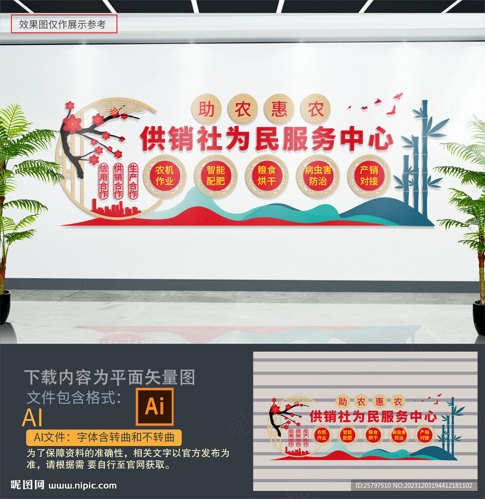 供销社文化墙