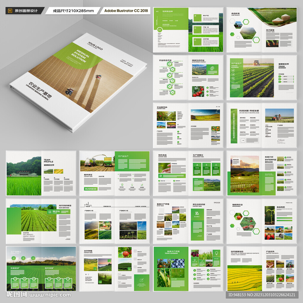 农产品画册