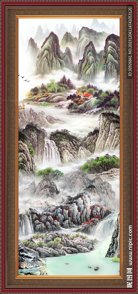 新中式国画 