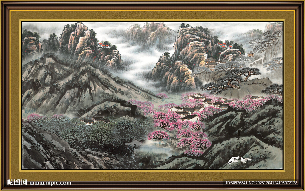 山水国画